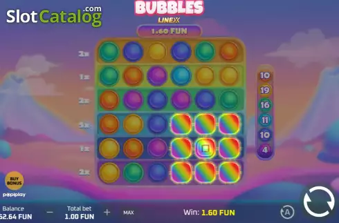 Pantalla6. Bubbles (Popiplay) Tragamonedas
