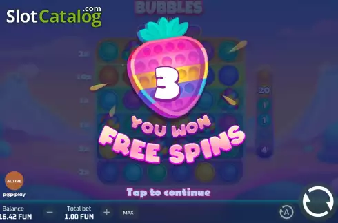 Pantalla8. Bubbles (Popiplay) Tragamonedas