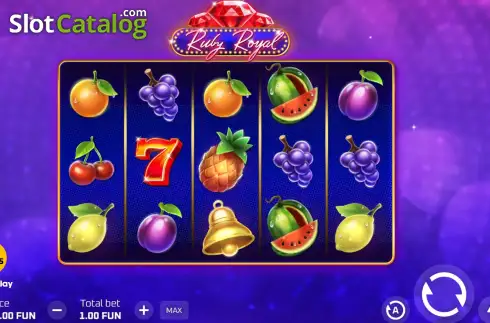 Pantalla2. Ruby Royal Tragamonedas 