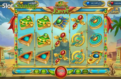 Bildschirm2. Magic Treasures of Egypt slot