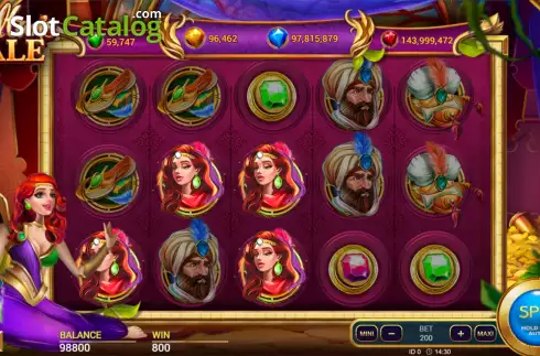 Bildschirm5. Sultan's Tale slot