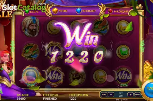 Bildschirm7. Sultan's Tale slot
