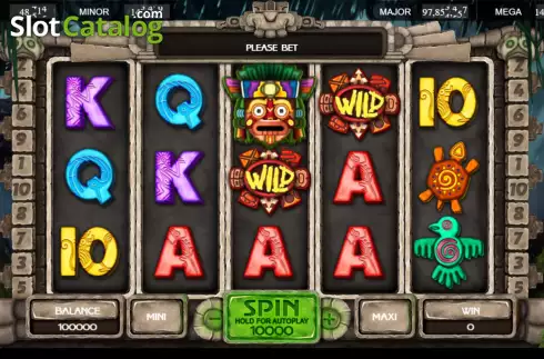 Reel Screen. Lucky Jungle (Popok Gaming) slot