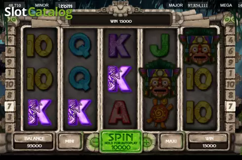Win Screen. Lucky Jungle (Popok Gaming) slot