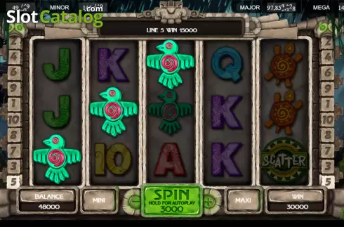 画面6. Lucky Jungle (Popok Gaming) カジノスロット