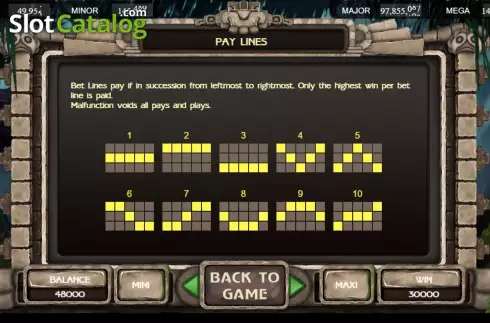Bildschirm9. Lucky Jungle (Popok Gaming) slot