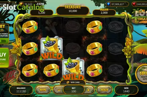 Bildschirm5. Lost Treasure (Popok Gaming) slot