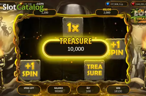 Bildschirm7. Lost Treasure (Popok Gaming) slot
