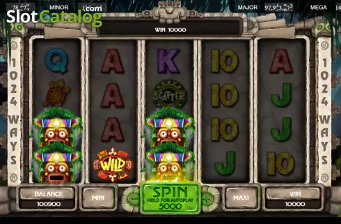 Bildschirm6. Lucky Jungle 1024 slot