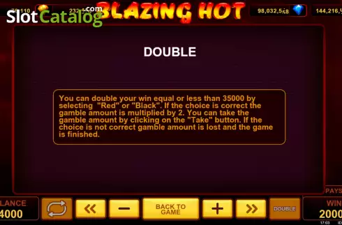 Captura de tela8. Blazing Hot slot