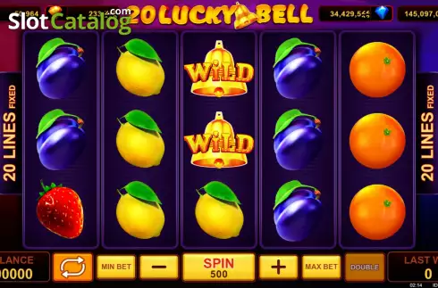 画面2. 20 Lucky Bell カジノスロット