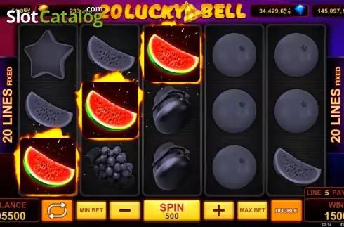 画面6. 20 Lucky Bell カジノスロット
