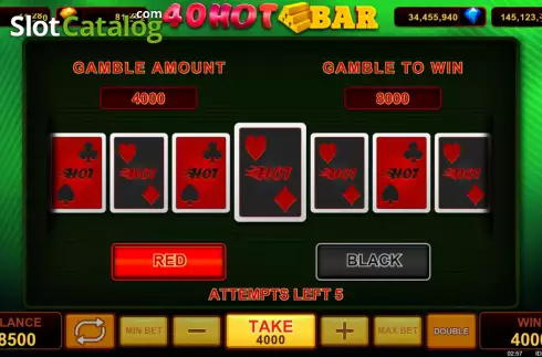 Gamble. 40 Hot Bar slot