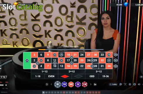 Скрин2. Roulette (Popok Gaming) слот