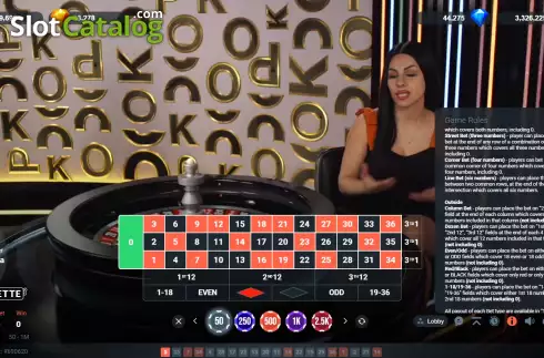 Скрин8. Roulette (Popok Gaming) слот