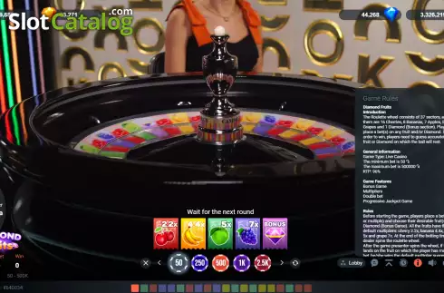 Captura de tela6. Diamond Fruits (Popok Gaming) slot
