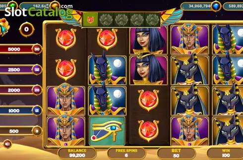 画面6. Gold of Egypt (Popok Gaming) カジノスロット