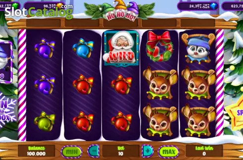 画面2. Ho Ho Ho! (Popok Gaming) カジノスロット
