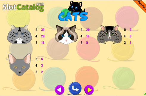 Screen8. Cats (Portomaso) slot