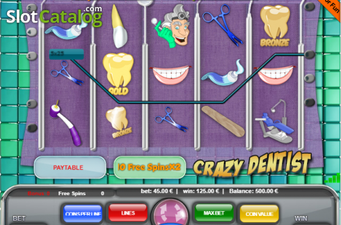 Ecran3. Crazy Dentist (9) slot