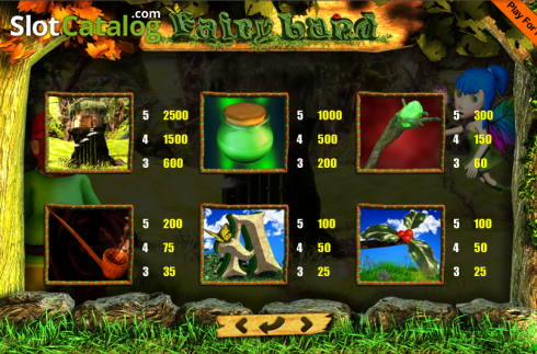 Bildschirm7. Fairyland (9) slot