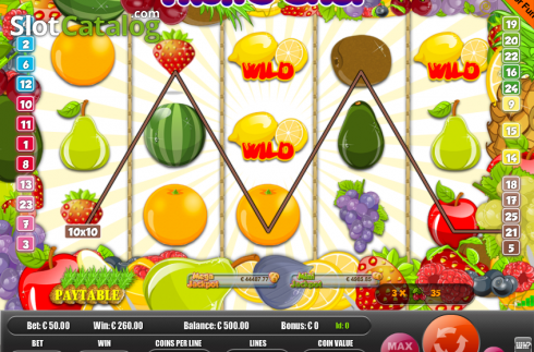 Ekran3. Fruit Shop (Portomaso) yuvası
