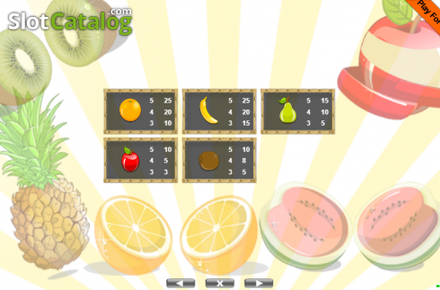 Bildschirm8. Fruit Shop (Portomaso) slot