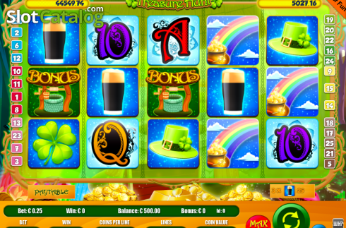 Skärmdump2. Leprechaun (Portomaso Gaming) slot