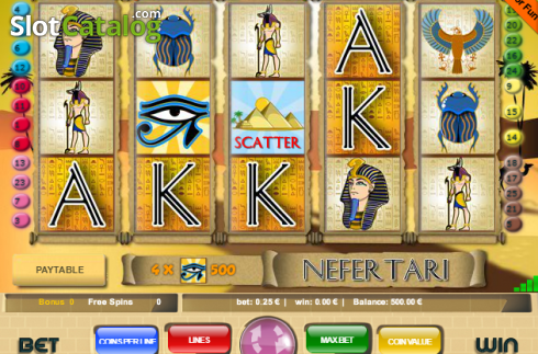 Screen2. Nefertari slot