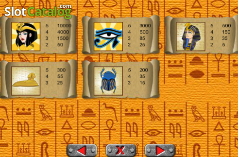 Bildschirm7. Nefertari slot