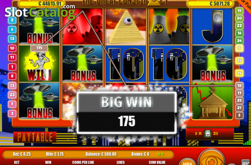Screen4. The Great Conspiracy slot