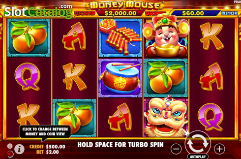 Ekran3. Money Mouse (Pragmatic Play) yuvası