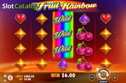 Win Screen 2. Fruit Rainbow slot