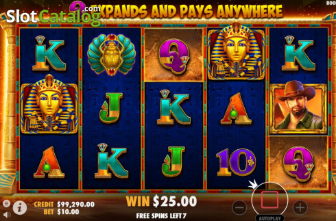 Free Spins 1. John Hunter And The Book Of Tut slot