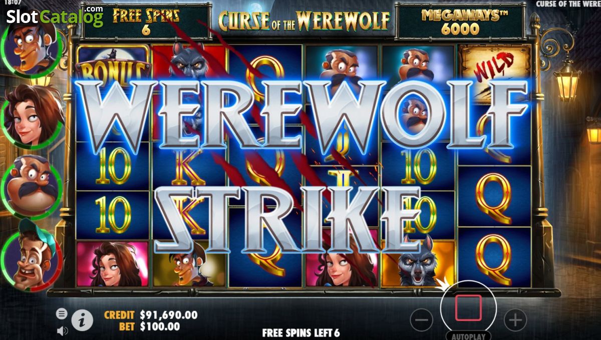 Try No Download Vampires vs. Werewolves Slots