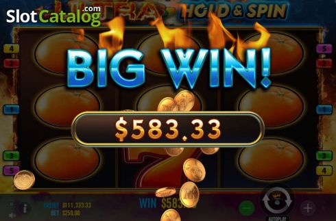 Big Win. Ultra Hold and Spin slot