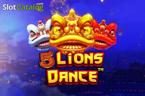 5 Lions Dance (Pragmatic Play) Logotipo
