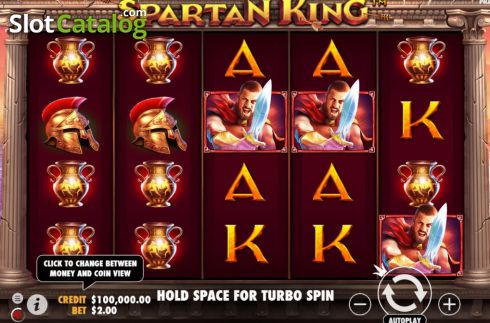 Ecran3. Spartan King slot