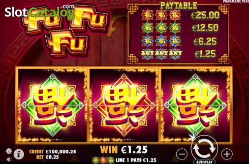 Win 3. Fu Fu Fu slot