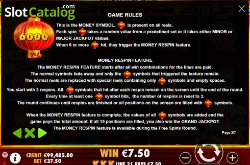Game rules 3. Golden Ox (Pragmatic Play) slot