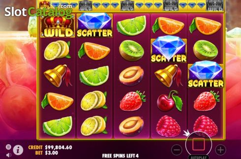Schermo7. Juicy Fruits (Pragmatic Play) slot