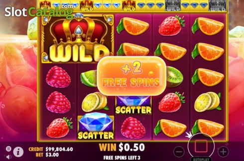 Bildschirm8. Juicy Fruits (Pragmatic Play) slot