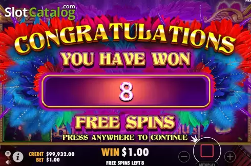 Free Spins 1. Heart of Rio slot