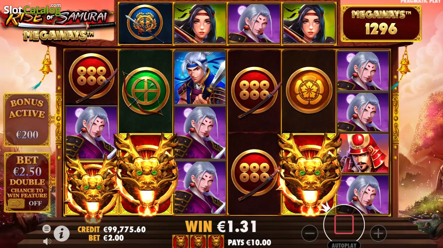 Rise of Samurai Megaways Slot 🎰 Review & Play for free
