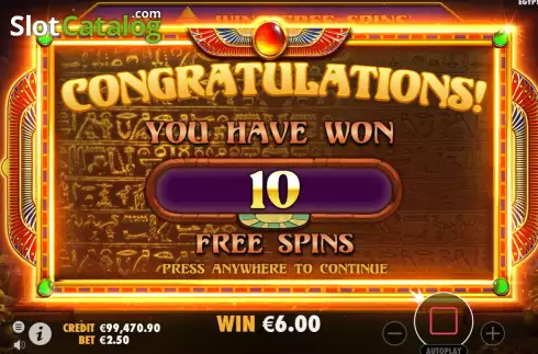 Free Spins 1. Egypt Bonanza (Pragmatic Play) slot