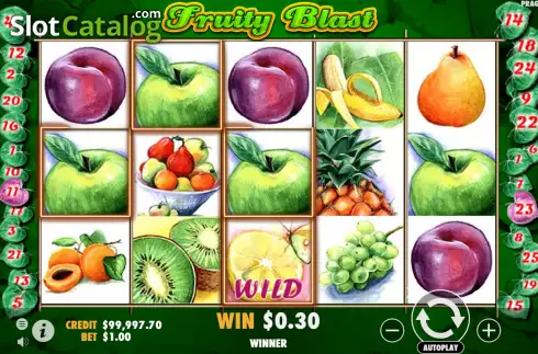 画面4. Fruity Blast カジノスロット
