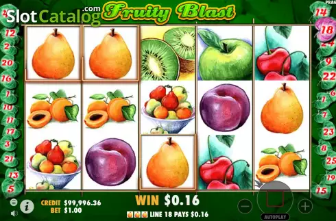 Win Screen 3. Fruity Blast slot