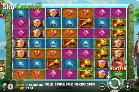 Reels Screen. John Hunter and the Quest for Bermuda Riches slot