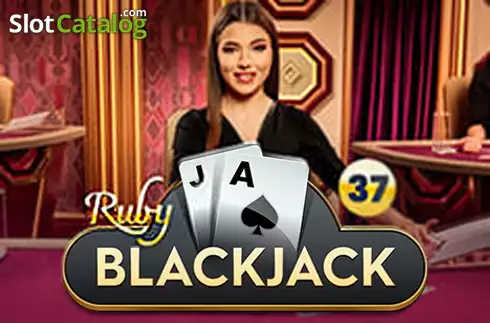 Blackjack Ruby (Pragmatic Play) Logotipo