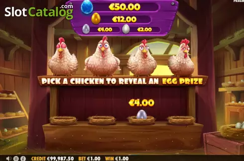 Bildschirm7. Chicken Chase slot